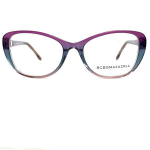 BCBGMAXAZRIA Eyeglasses Frames 52-17-140 Fatima Purple Fade Frames H17540
